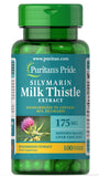 Puritan's Pride Milk Thistle Standardized 175 mg (Silymarin) Item #003491