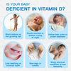 Ddrops Baby Liquid Vitamin D3 Organic Baby 400 IU 90 Drops - Daily Vitamin D Liquid for Infants. Supports Teeth & Bone