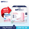 Nestle Optifast Very Low Calorie Diet Milk Shake Strawberry 12X53g